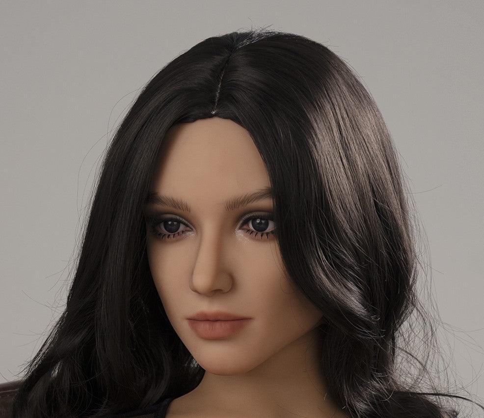 Neodoll Zelex - Sex Doll Head - M16 Compatible - Tan - Lucidtoys