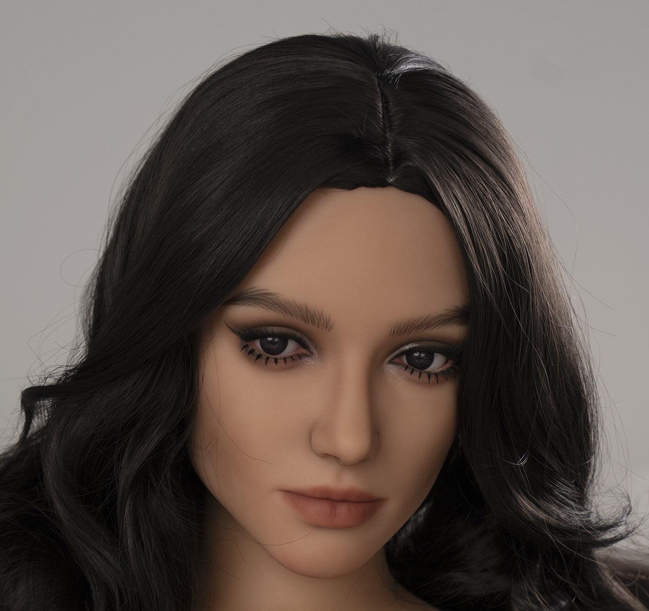 Neodoll Zelex - Sex Doll Head - M16 Compatible - Tan - Lucidtoys