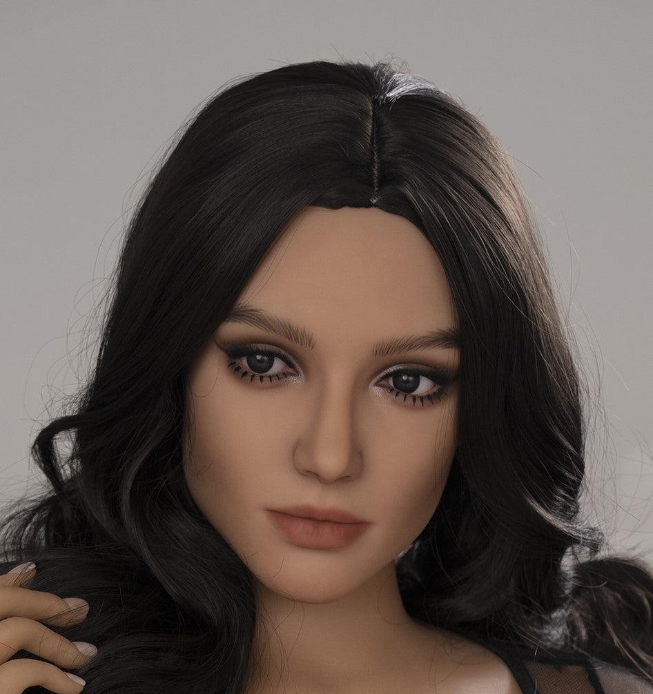 Neodoll Zelex - Sex Doll Head - M16 Compatible - Tan - Lucidtoys