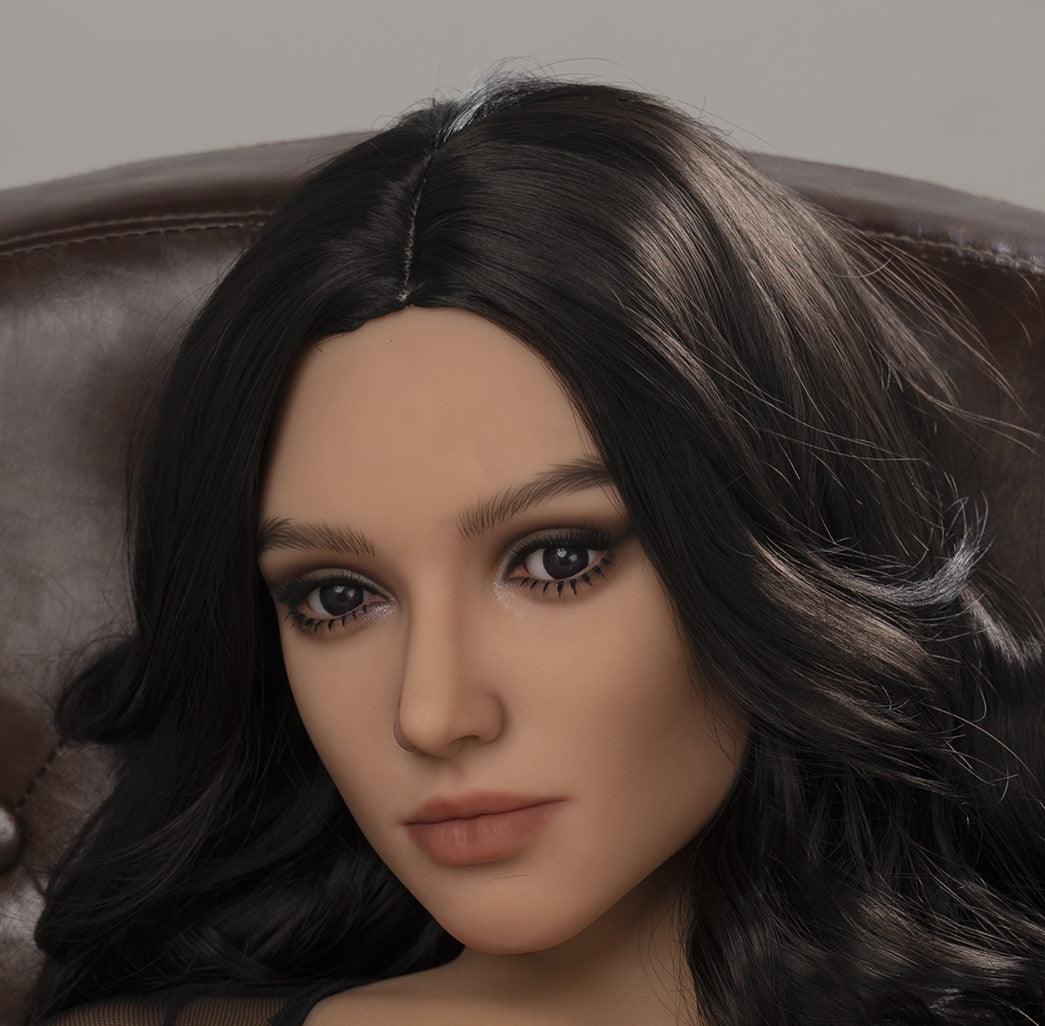 Neodoll Zelex - Sex Doll Head - M16 Compatible - Tan - Lucidtoys