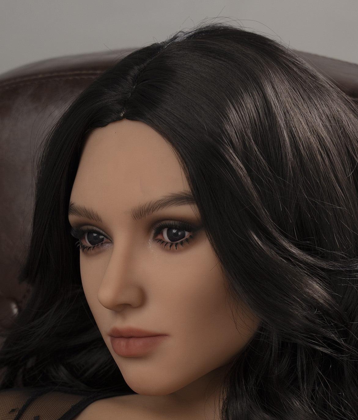 Neodoll Zelex - Sex Doll Head - M16 Compatible - Tan - Lucidtoys