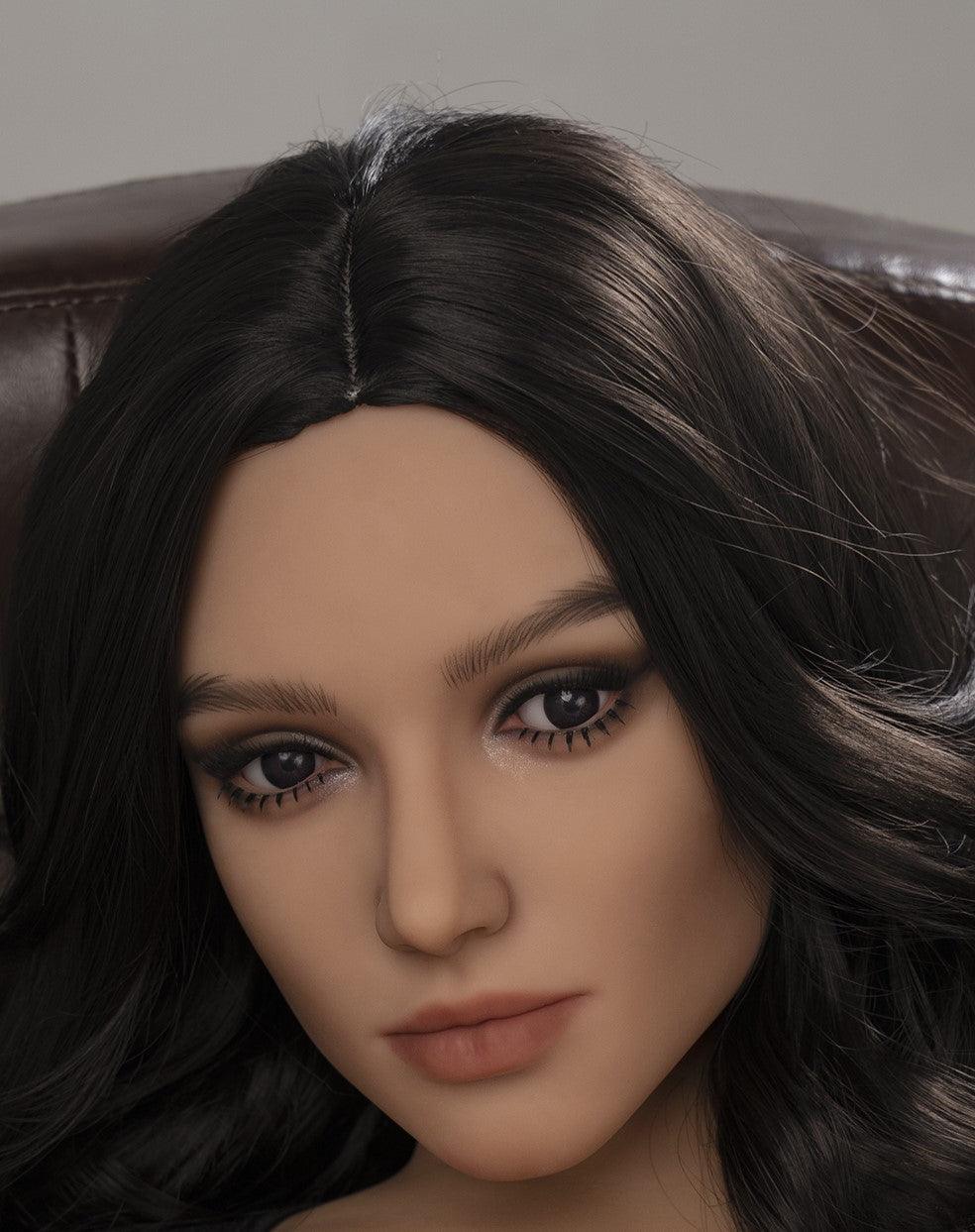 Neodoll Zelex - Sex Doll Head - M16 Compatible - Tan - Lucidtoys