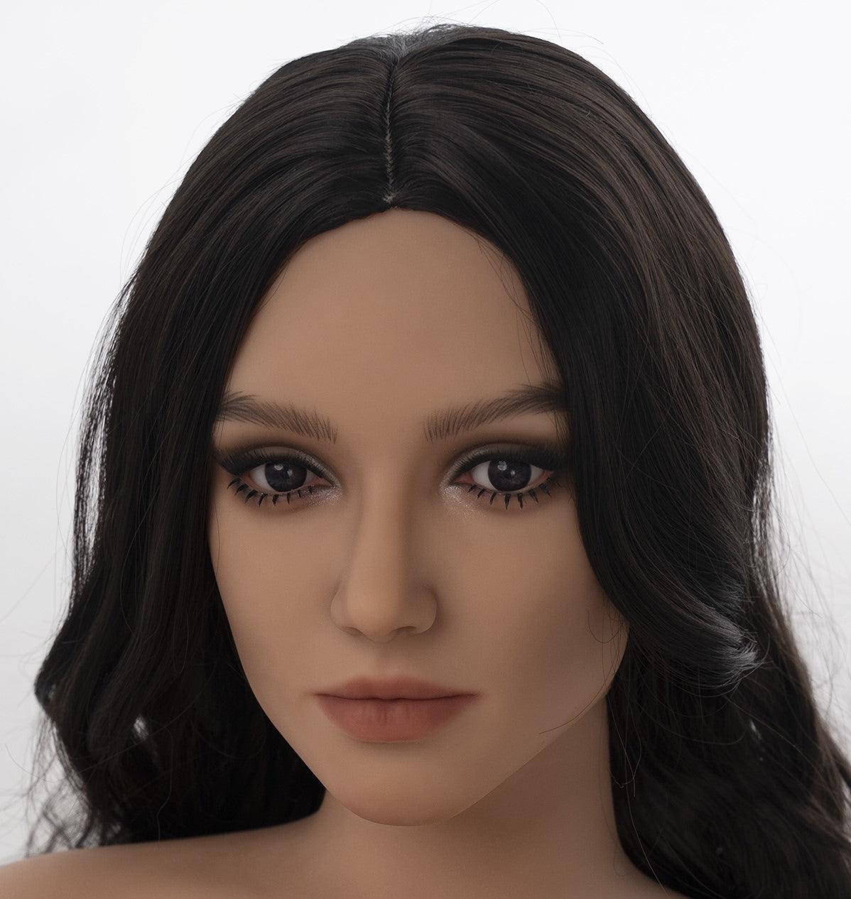 Neodoll Zelex - Sex Doll Head - M16 Compatible - Tan - Lucidtoys