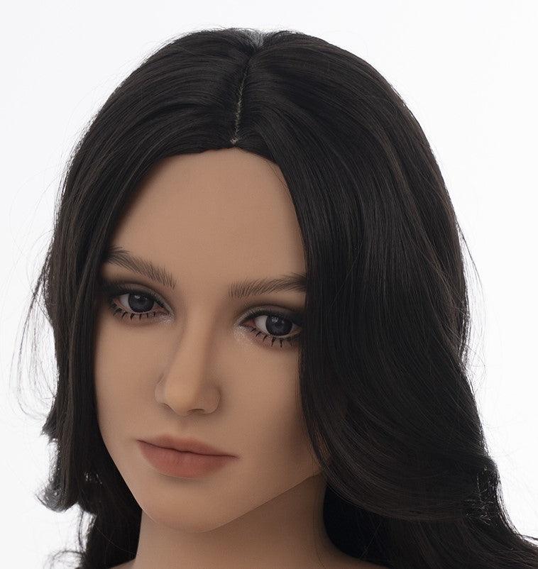 Neodoll Zelex - Sex Doll Head - M16 Compatible - Tan - Lucidtoys