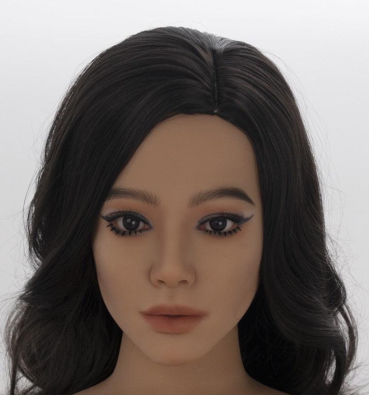 Neodoll Zelex - Sex Doll Head - M16 Compatible - Tan - Lucidtoys