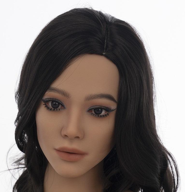 Neodoll Zelex - Sex Doll Head - M16 Compatible - Tan - Lucidtoys