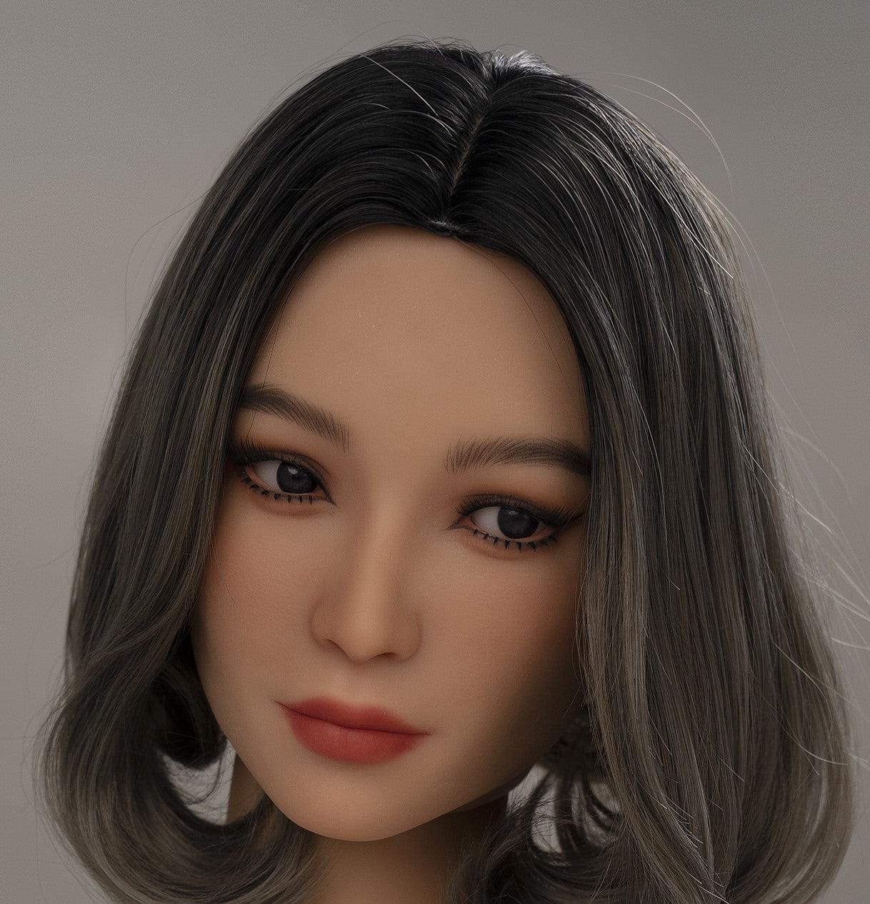 Neodoll Zelex - Sex Doll Head - M16 Compatible - Tan - Lucidtoys