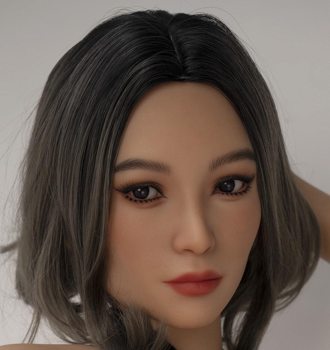 Neodoll Zelex - Sex Doll Head - M16 Compatible - Tan - Lucidtoys