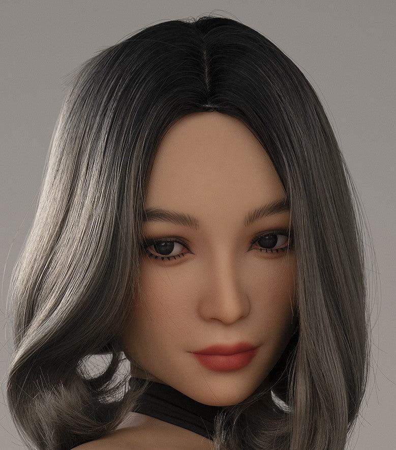 Neodoll Zelex - Sex Doll Head - M16 Compatible - Tan - Lucidtoys