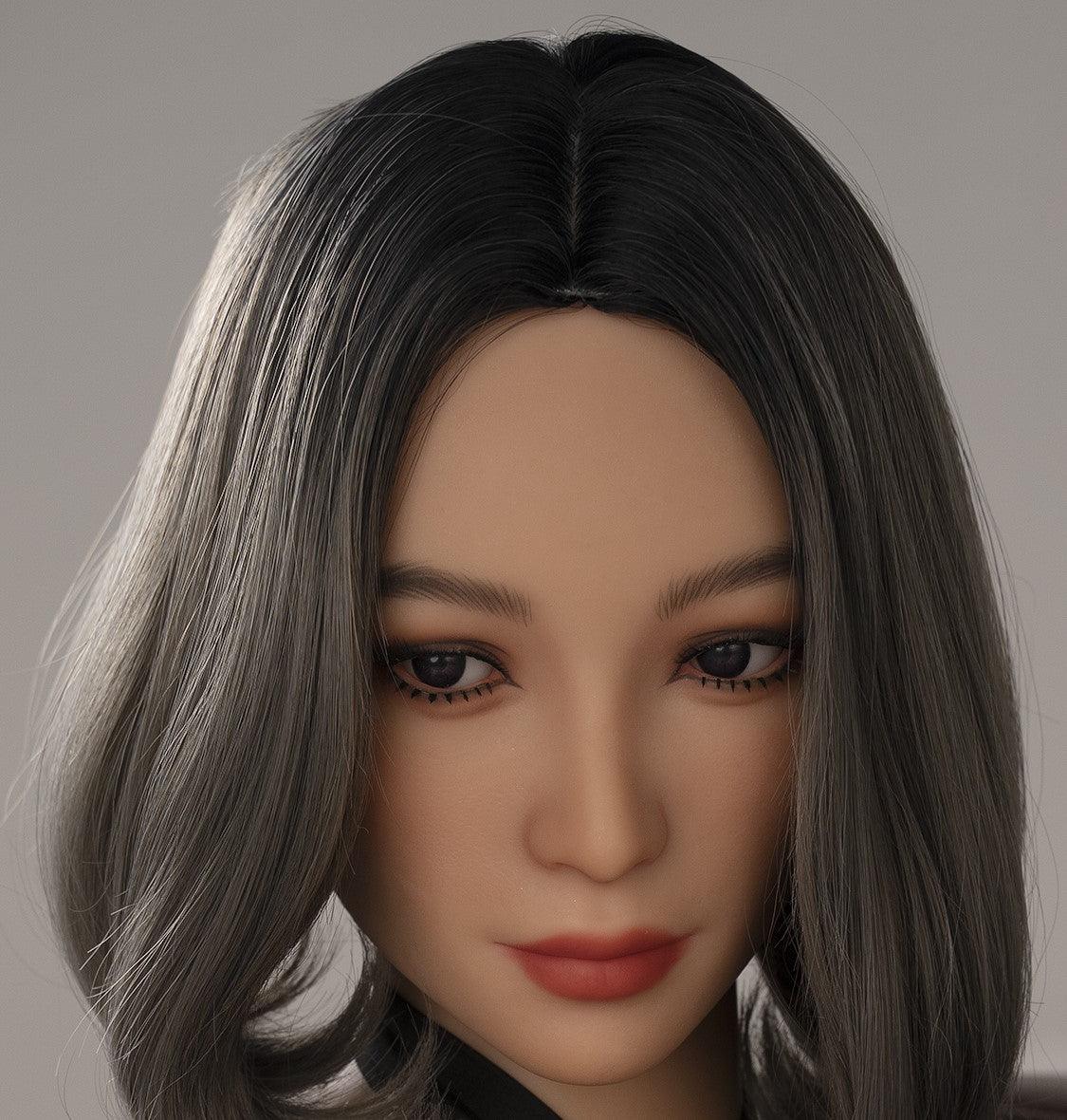 Neodoll Zelex - Sex Doll Head - M16 Compatible - Tan - Lucidtoys