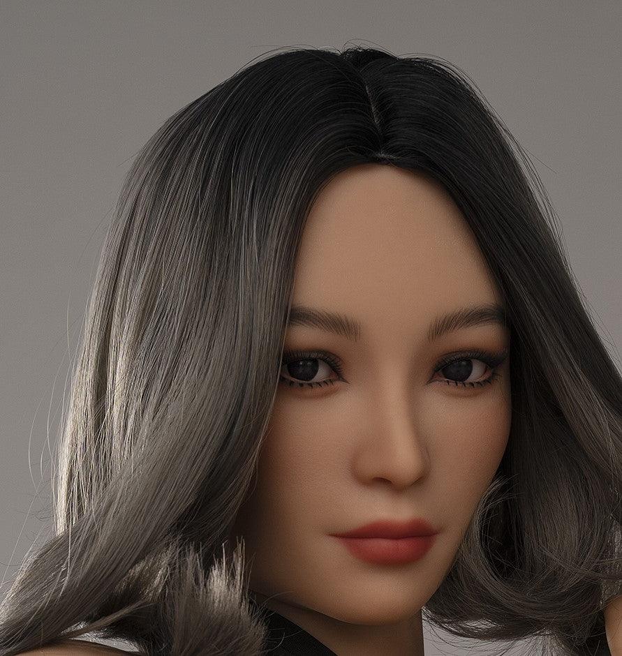 Neodoll Zelex - Sex Doll Head - M16 Compatible - Tan - Lucidtoys