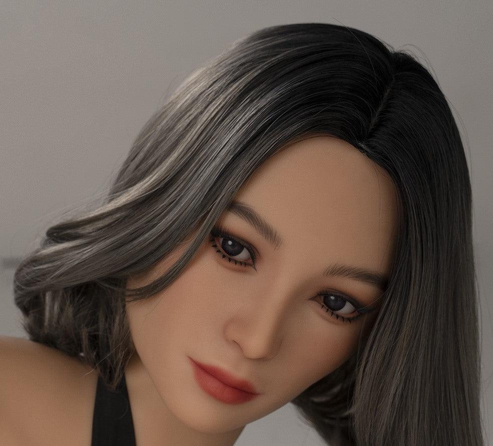 Neodoll Zelex - Sex Doll Head - M16 Compatible - Tan - Lucidtoys