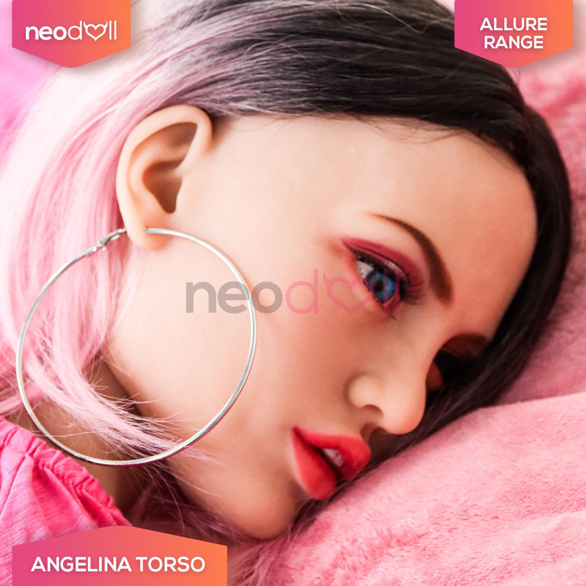 Allure Sex Doll Torso - Angelina Head & Torso - Tan - Lucidtoys